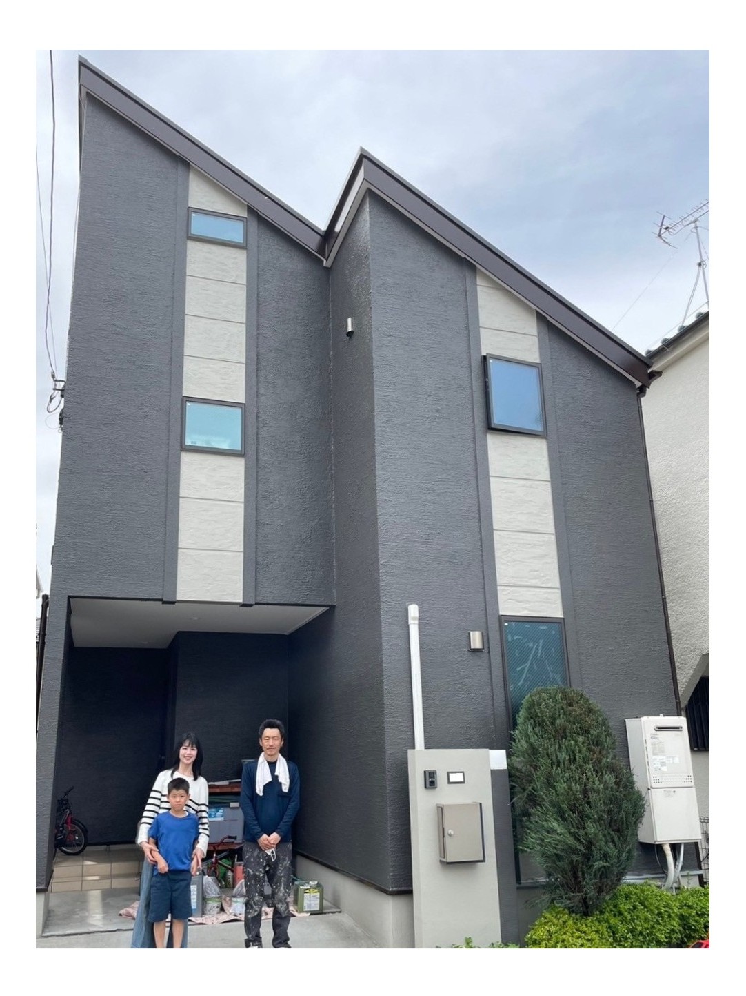 横浜市港南区 K様邸の屋根及び外壁塗装工事が完了しました!