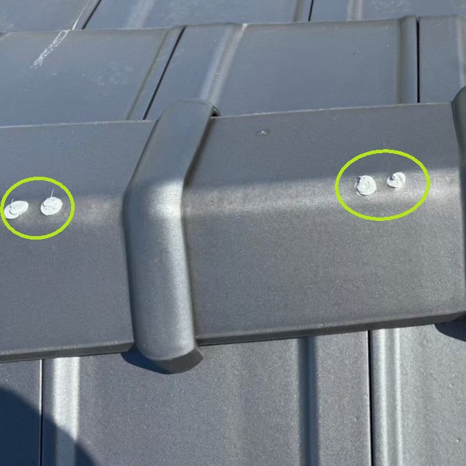 釘のコーキング