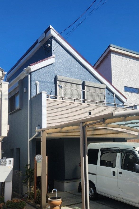 横浜市戸塚区 A様邸の屋根及び外壁塗装工事が完了しました!