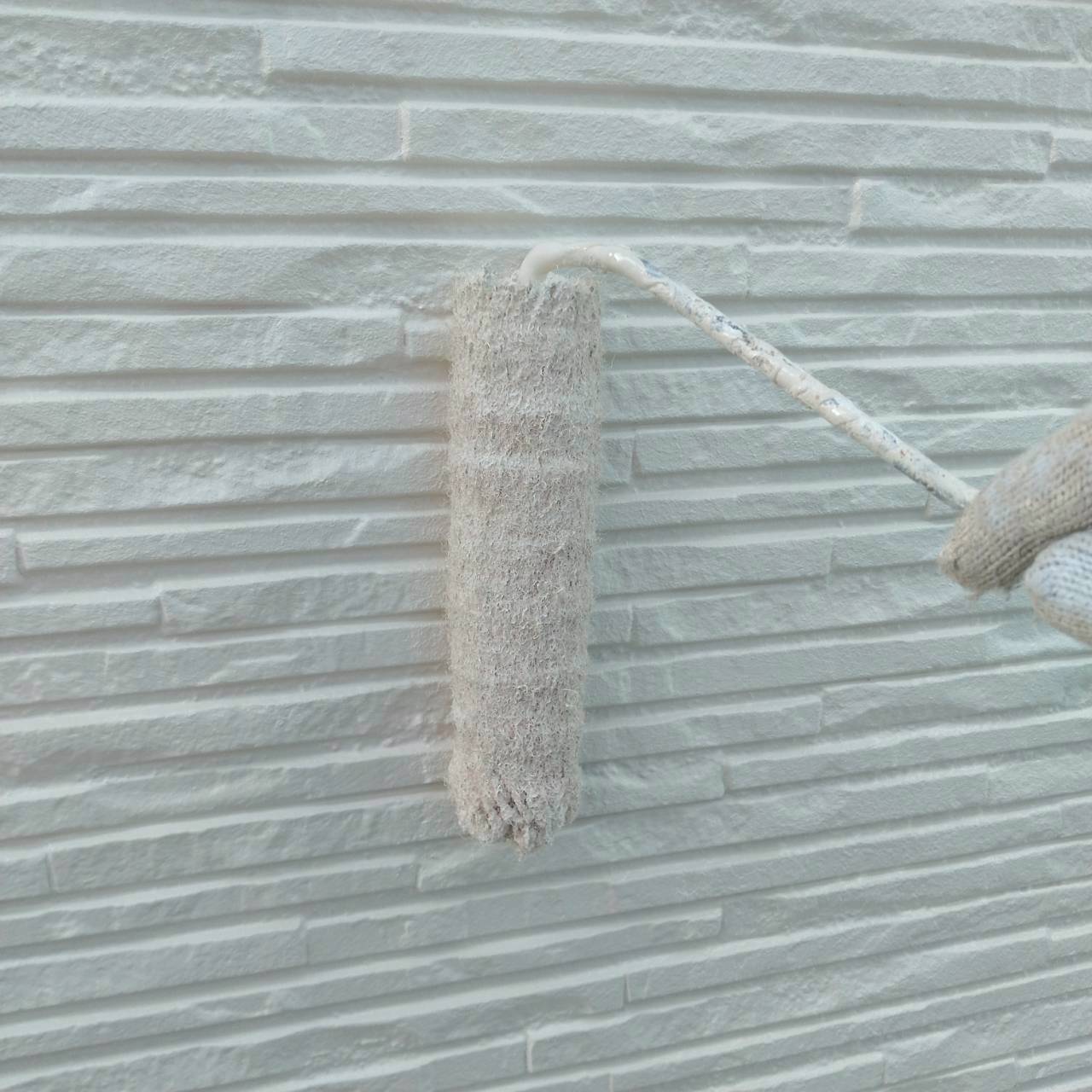 外壁の上塗り（PX-731）