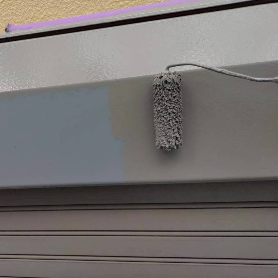 シャッターボックス塗装