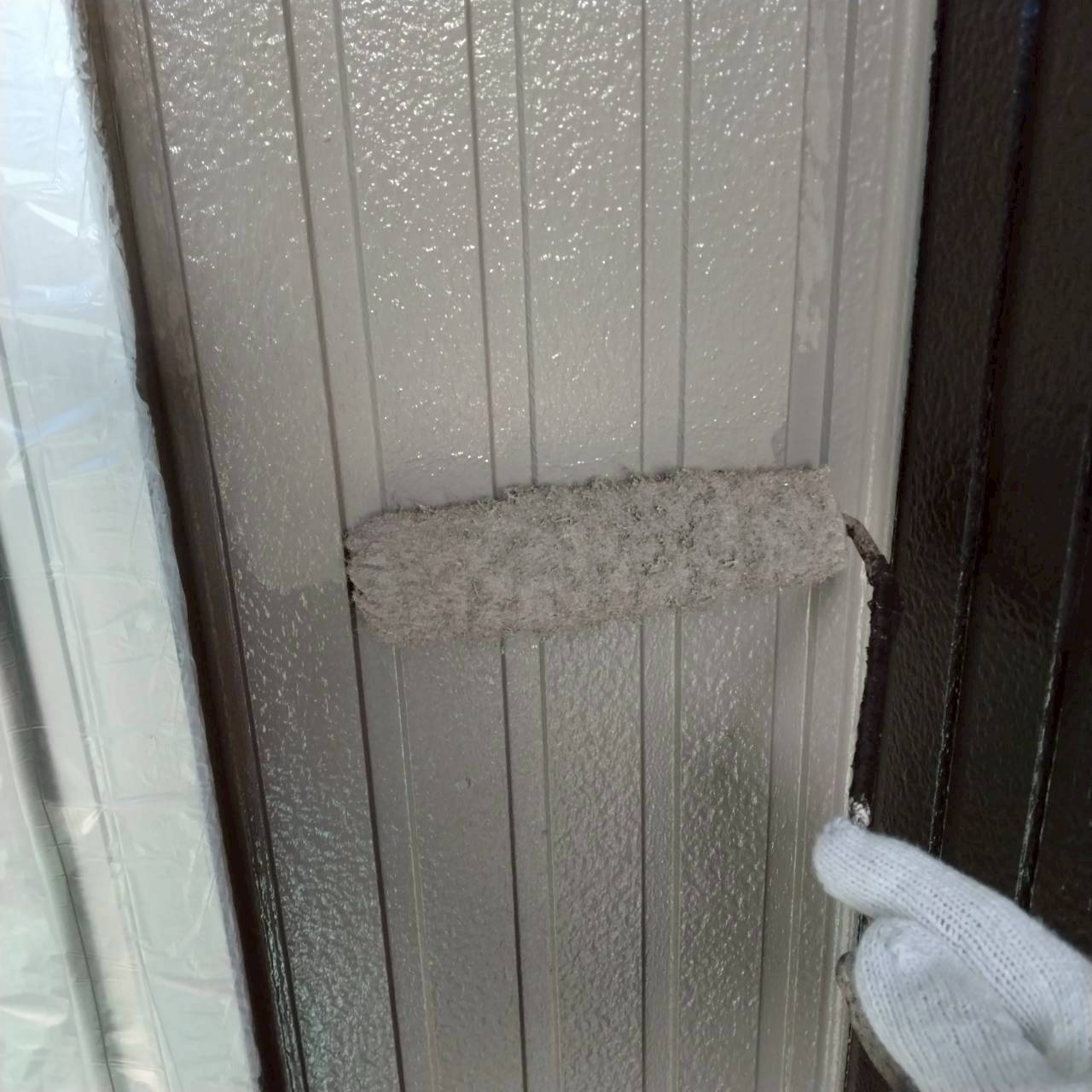 外壁の上塗り（PX-735）