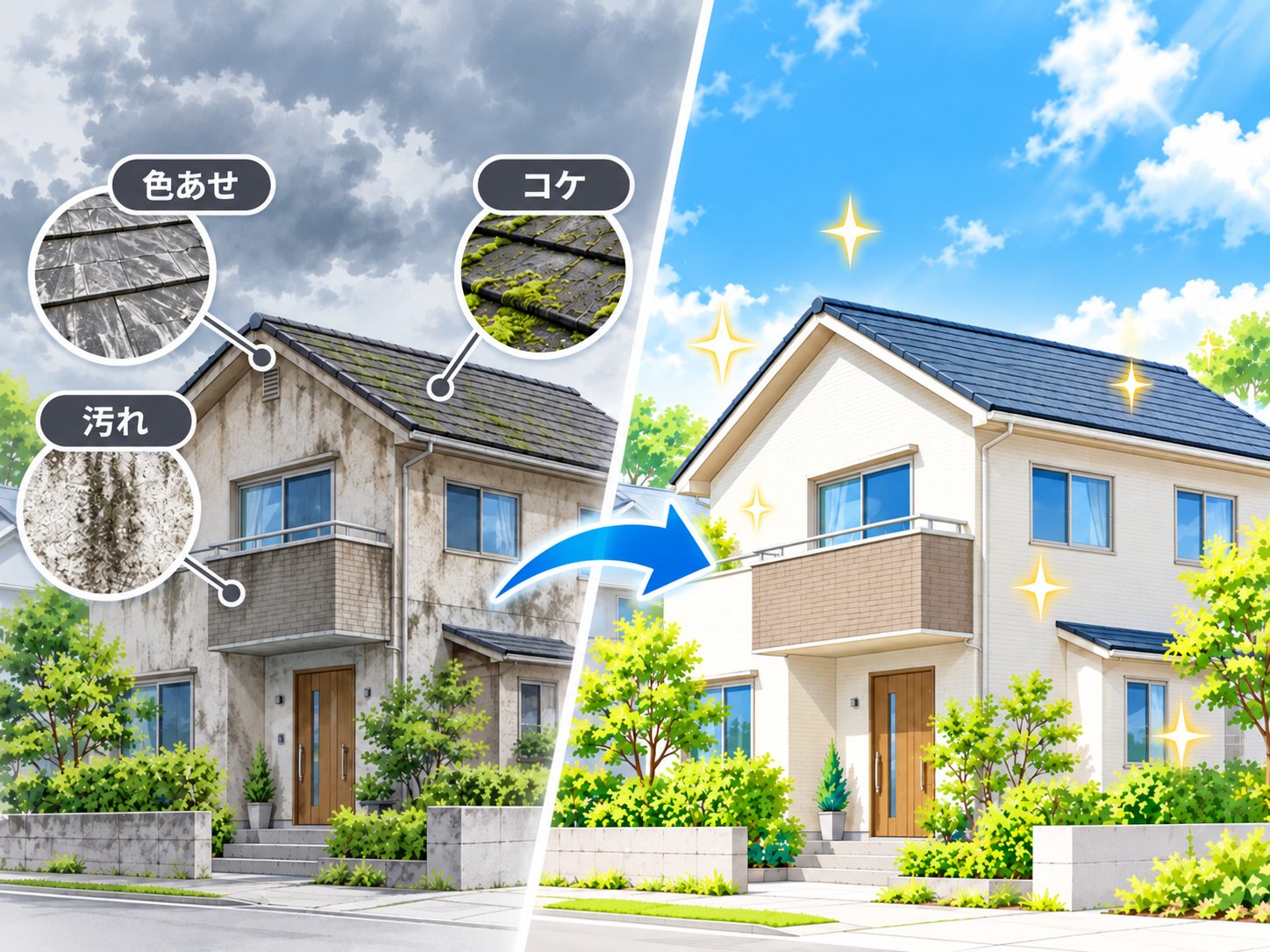 大きな修繕につながる前に対応するため